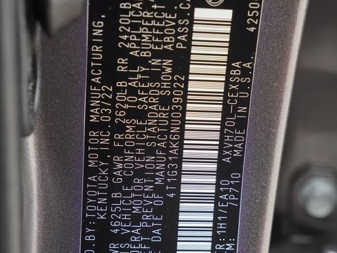Used 2022 Toyota Camry SE w/ Cold Weather Package FWD image 40