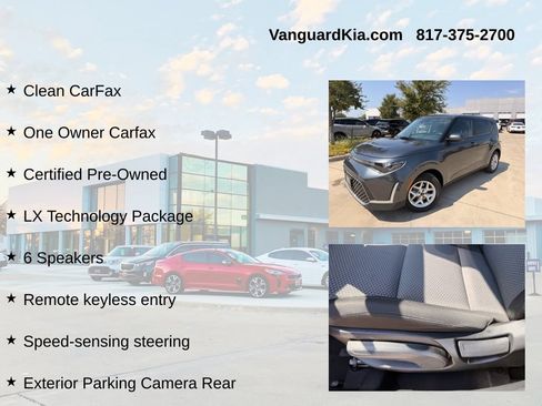 Certified 2025 Kia Soul LX w/ LX Technology Package FWD image 6
