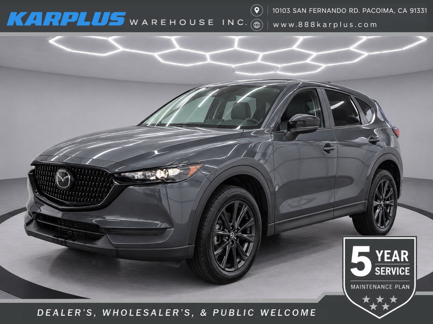 Used 2021 MAZDA CX-5 Carbon Edition FWD image 1