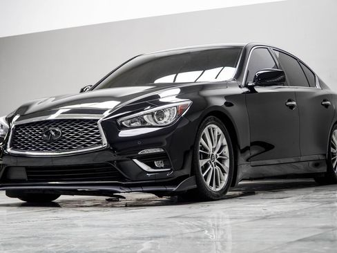 Used 2023 INFINITI Q50 Luxe w/ Cargo Package RWD image 8