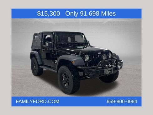 Used 2016 Jeep Wrangler Sport w/ Connectivity Group AWD/4WD image 1