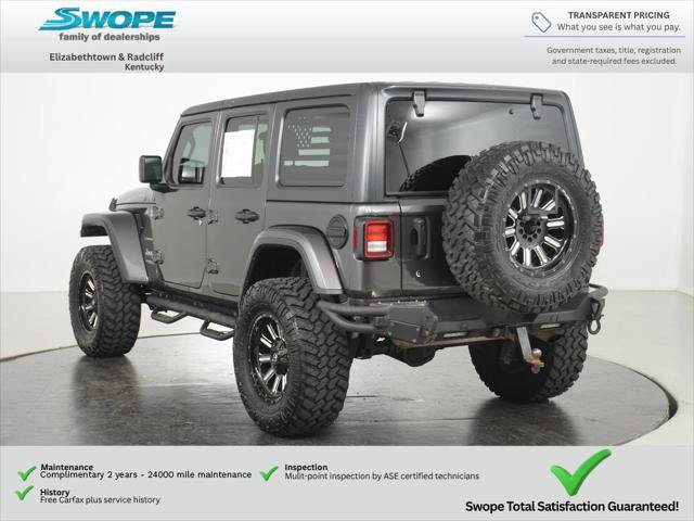 Certified 2020 Jeep Wrangler Unlimited Sahara AWD/4WD image 5
