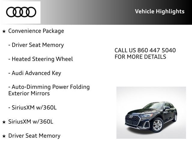 Certified 2023 Audi Q5 2.0T Premium w/ Convenience Package AWD/4WD image 17