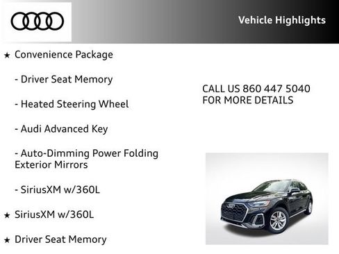 Certified 2023 Audi Q5 2.0T Premium w/ Convenience Package AWD/4WD image 17