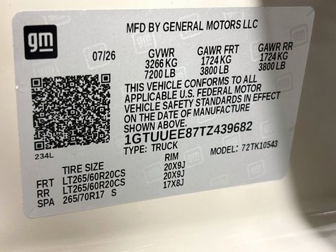 New 2026 GMC Sierra 1500 AT4 w/ AT4 Premium Package AWD/4WD image 33