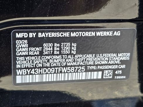 New 2026 BMW i4 xDrive40i w/ M Sport Package AWD/4WD image 30