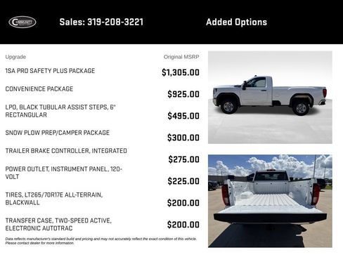Used 2024 GMC Sierra 2500 Pro w/ 1SA Pro Safety Plus Package AWD/4WD image 2