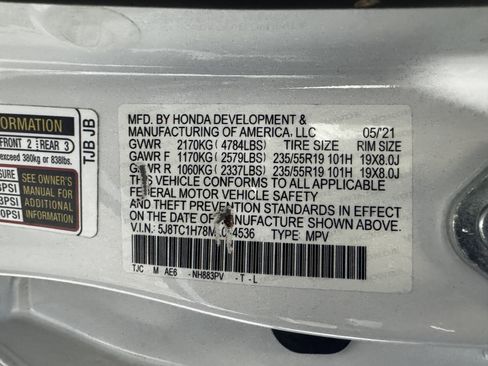 Used 2021 Acura RDX FWD w/ Advance Package image 54