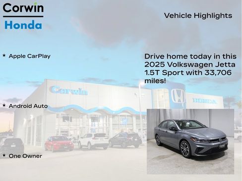Used 2025 Volkswagen Jetta Sport FWD image 6