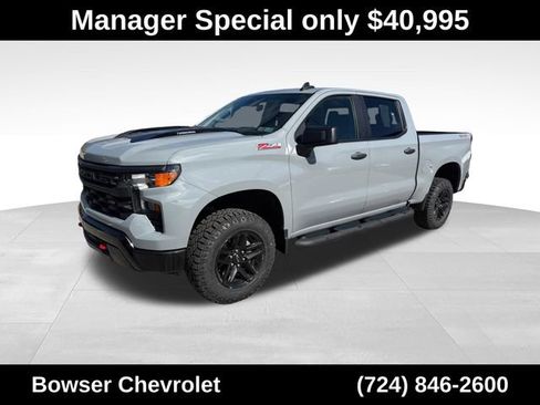 Certified 2025 Chevrolet Silverado 1500 Custom Trail Boss AWD/4WD image 1
