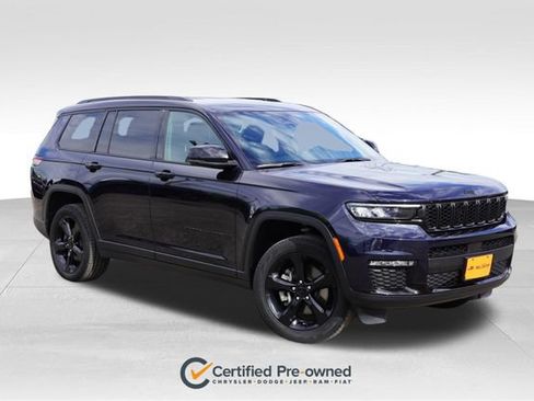 Certified 2024 Jeep Grand Cherokee L Limited w/ Black Appearance Package AWD/4WD image 1