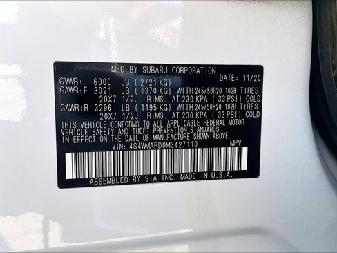 Used 2021 Subaru Ascent Touring w/ Popular Package #2 image 18