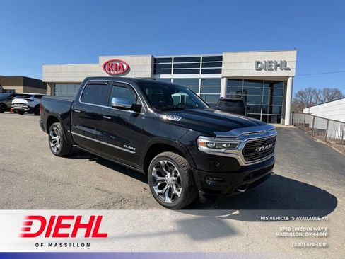 Used 2019 RAM 1500 Laramie w/ Trailer Tow Group AWD/4WD image 1