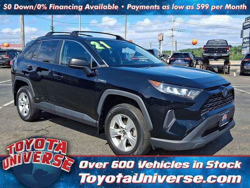 Certified 2021 Toyota RAV4 LE AWD/4WD image 1