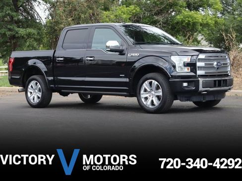 Used 2016 Ford F150 Platinum w/ Technology Package AWD/4WD image 1