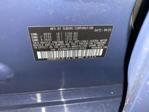 Certified 2024 Subaru Legacy Premium AWD/4WD image 29