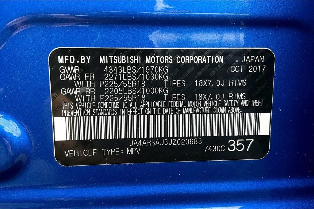 Used 2018 Mitsubishi Outlander Sport LE AWD/4WD image 31