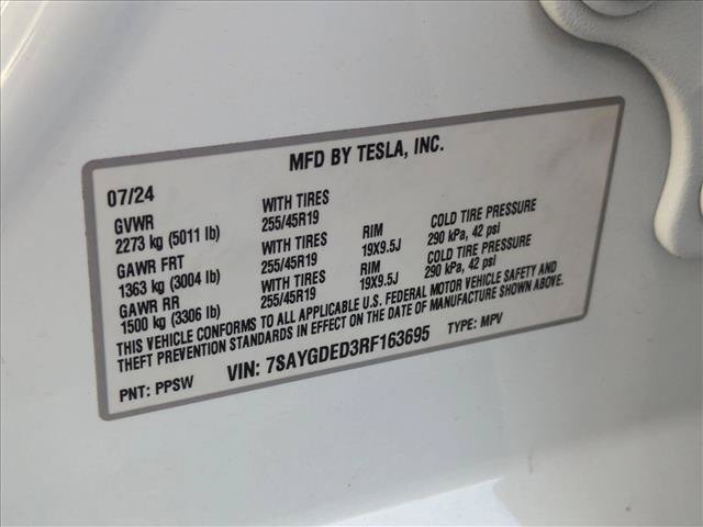 Used 2024 Tesla Model Y Long Range RWD image 26
