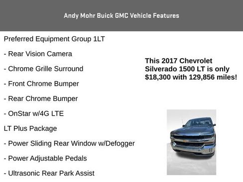Used 2017 Chevrolet Silverado 1500 LT w/ All Star Edition AWD/4WD image 14
