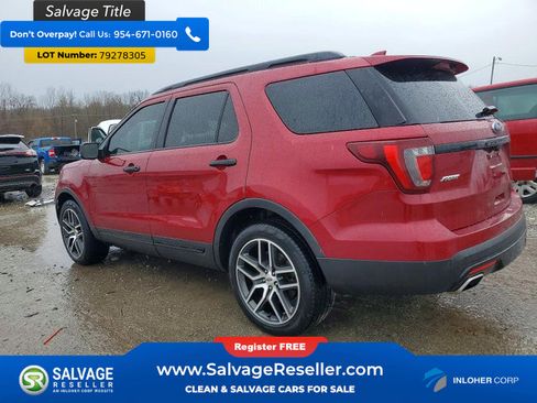 Used 2017 Ford Explorer Sport w/ Equipment Group 401A AWD/4WD image 3