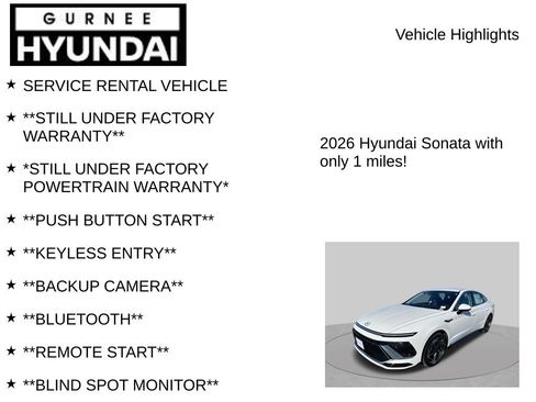 Used 2026 Hyundai Sonata SEL FWD image 7
