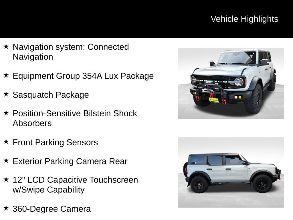 Used 2023 Ford Bronco Wildtrak AWD/4WD image 37