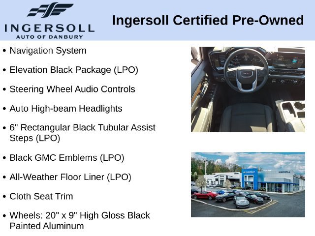 Used 2024 GMC Sierra 1500 Elevation w/ LPO, Elevation Black Package AWD/4WD image 10