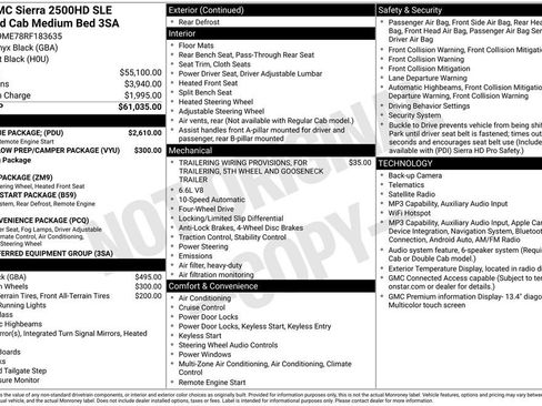 Certified 2024 GMC Sierra 2500 SLE w/ SLE Value Package; image 6