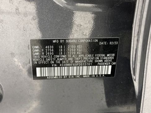 Used 2023 Subaru Legacy Premium image 28
