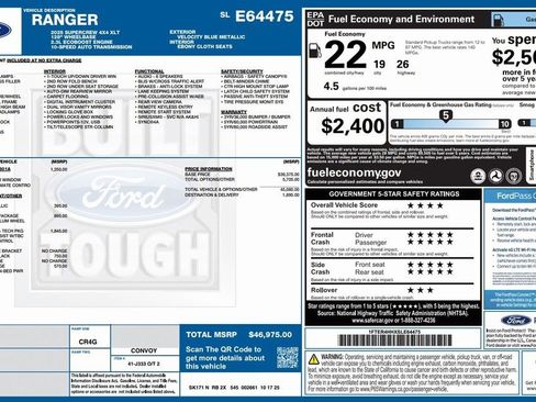 New 2025 Ford Ranger XLT image 2