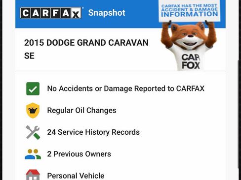 Used 2015 Dodge Grand Caravan SE w/ Quick Order Package 29E SE FWD image 10