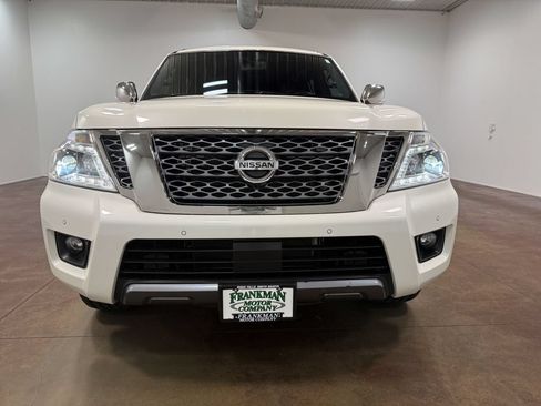 Used 2019 Nissan Armada Platinum w/ Captain's Chairs Package AWD/4WD image 38