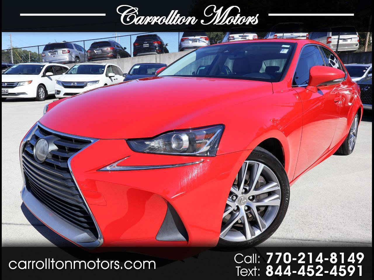 Used 2018 Lexus IS 300 w/ Accessory Package 2 RWD image 1