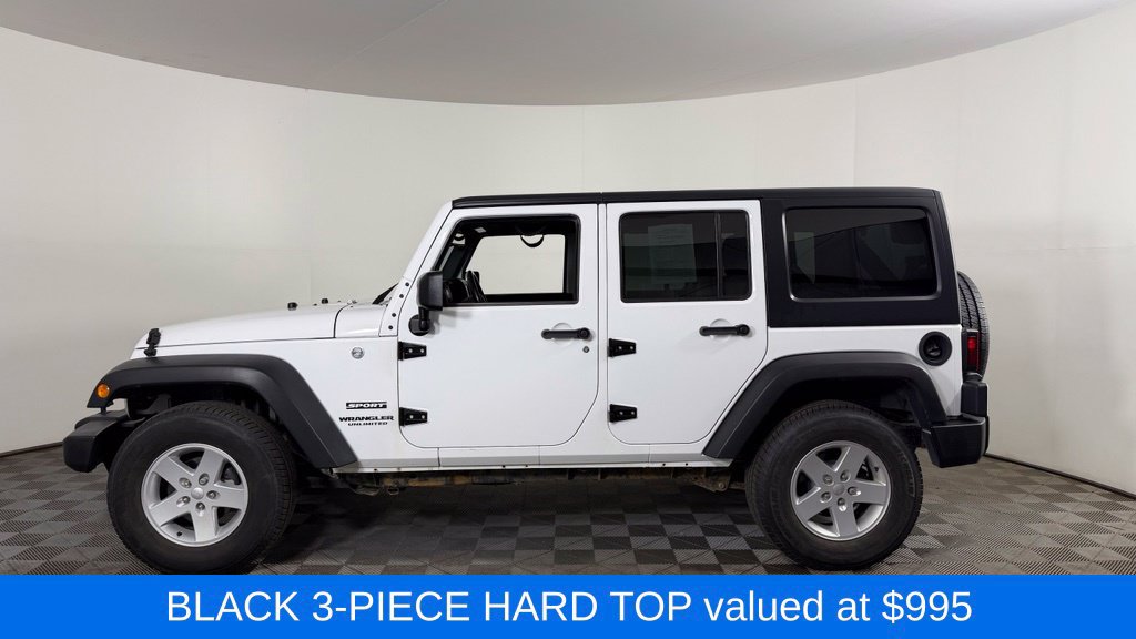 Used 2017 Jeep Wrangler Unlimited Sport w/ Quick Order Package 24S AWD/4WD image 5