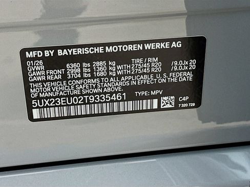 New 2026 BMW X5 xDrive40i w/ M Sport Package AWD/4WD image 48
