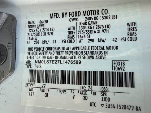 Used 2020 Ford Transit Connect XL image 38