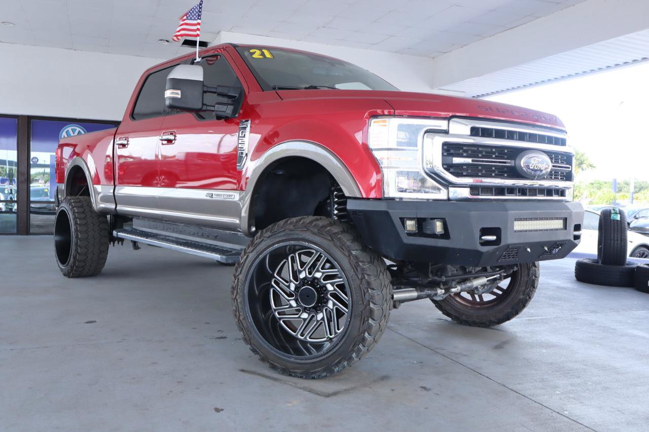 Used 2021 Ford F250 Lariat w/ Lariat Ultimate Package AWD/4WD image 3