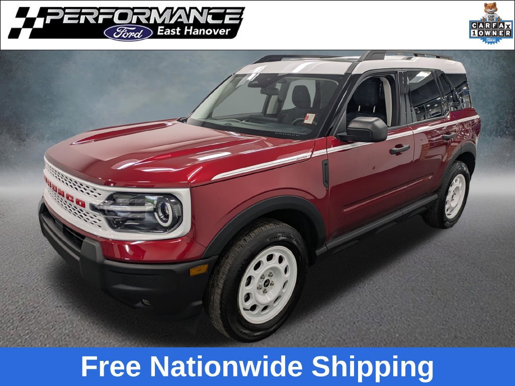 Certified 2025 Ford Bronco Sport Heritage w/ Convenience Package AWD/4WD 360° Tour