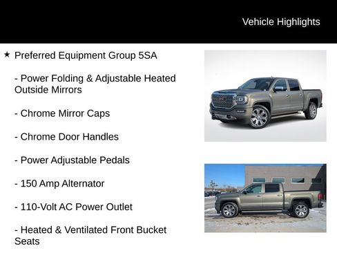 Used 2017 GMC Sierra 1500 Denali w/ Denali Ultimate Package image 16