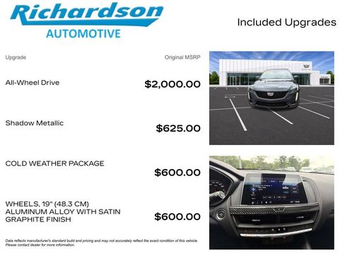Certified 2022 Cadillac CT5 V w/ Cold Weather Package AWD/4WD image 7