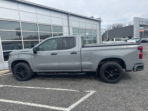 Used 2024 Chevrolet Silverado 1500 Custom w/ Turbomax Blackout Package AWD/4WD image 3