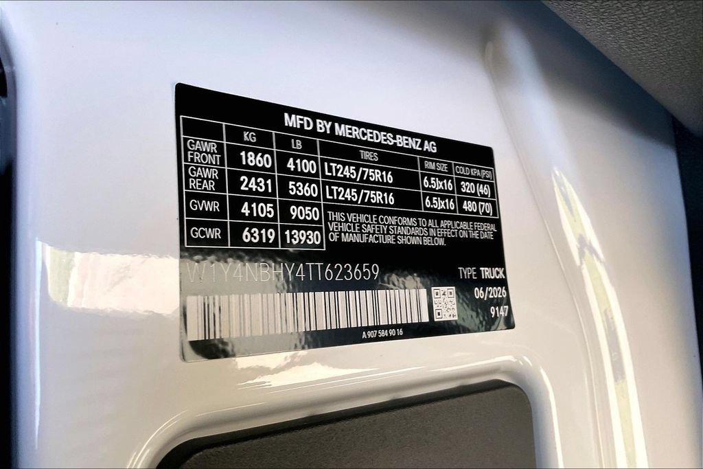 New 2026 Mercedes-Benz Sprinter 2500 image 10