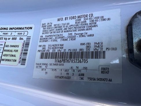 Used 2017 Ford Mustang Coupe w/ Wheel & Stripe Package image 31