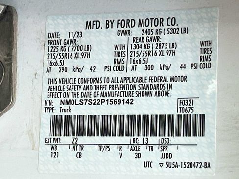 Used 2023 Ford Transit Connect XL FWD image 27