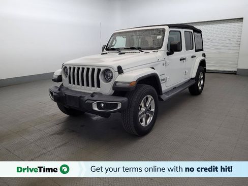 Used 2020 Jeep Wrangler Unlimited Sahara AWD/4WD image 1