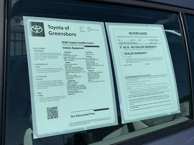 Used 2026 Toyota Corolla Cross L FWD image 46