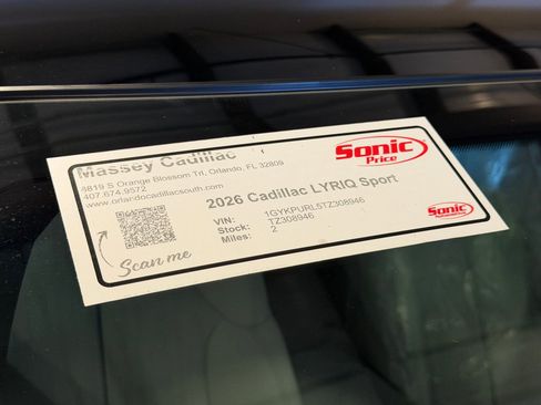 New 2026 Cadillac Lyriq Sport AWD/4WD image 20