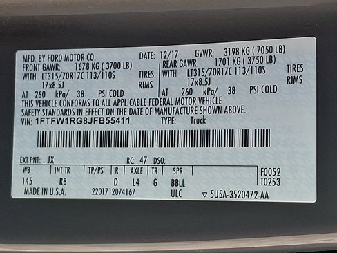 Used 2018 Ford F150 Raptor w/ Equipment Group 802A Luxury AWD/4WD image 26