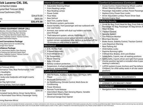 Used 2009 Buick Lucerne CXL image 28