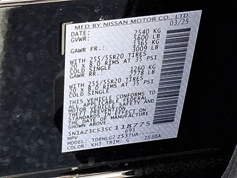 New 2025 Nissan Murano SL image 23